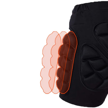Anti-Fall Hip Protection Pants Unisex Hip Butt Padded Short Pants
