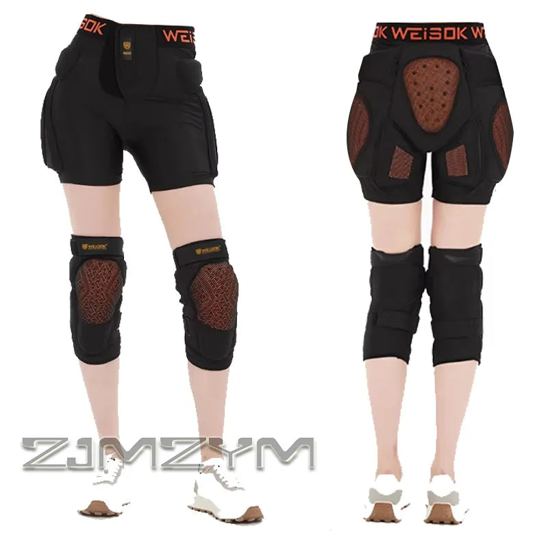 Outdoor Ski Protective Gear Set Sports Gear Shorts Snowboard