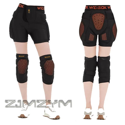 Outdoor Ski Protective Gear Set Sports Gear Shorts Snowboard